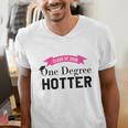 Hotter By One Degree Class Of 2018 Graduation T-Shirt Men's V-Neck T-Shirt