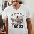 I'm From The 1900s Tee Western For Men Men's V-Neck T-Shirt
