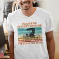 I'm From The 1900s Vintage Retirement Premium Men's V-Neck T-Shirt