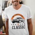 I'm Not Old I'm Classic Muscle Cars Retro Dad Vintage Car Men's V-Neck T-Shirt