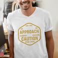 Introvert Approach With Caution For Introverted People Men's V-Neck T-Shirt