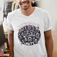 Introverts Unite Quirky Solitude Men's V-Neck T-Shirt Introverts Unite Quirky Solitude Men's V-Neck T-Shirt
