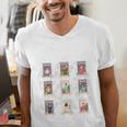 Introverts Unite Sarcastic Joke Humor Sarcasm Men's V-Neck T-Shirt Introverts Unite Sarcastic Joke Humor Sarcasm Men's V-Neck T-Shirt