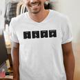 ISFP Adventurer Personality Type Periodic Table Introvert Men's V-Neck T-Shirt ISFP Adventurer Personality Type Periodic Table Introvert Men's V-Neck T-Shirt