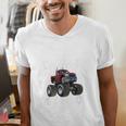 I Just Crushed High School Graduation Monster Truck Shirt Men's V-Neck T-Shirt