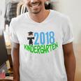 Kids 2018 Kindergarten Graduation Men's V-Neck T-Shirt