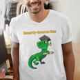 Kids Cute Graduation Dinosaur Smarty Saurus Kinder VPK Pre-k Grad Men's V-Neck T-Shirt