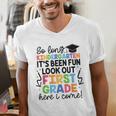 Kindergarten Graduation Graduate 1st Grade Here I Come Kids Men's V-Neck T-Shirt