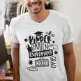Kindergarten Graduation Quarantine Kindergarten Graduate Men's V-Neck T-Shirt