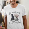 Life Better With 2 Cats Books Kitten Kitty Women Girls Kids Men's V-Neck T-Shirt Life Better With 2 Cats Books Kitten Kitty Women Girls Kids Men's V-Neck T-Shirt