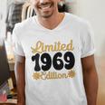 Limited 1969 Edition Retro Nostalgia Art Men's V-Neck T-Shirt