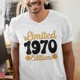 Limited 1970 Edition Retro Vintage 70s Nostalgia Men's V-Neck T-Shirt