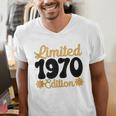 Limited 1970 Edition Retro Vintage 70s Nostalgia Men's V-Neck T-Shirt