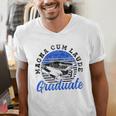 Magna Cum Laude Graduate Graduation Graduates Family Men's V-Neck T-Shirt