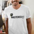 Masters Degree Graduation For Him Her Diploma T-Shirt Men's V-Neck T-Shirt