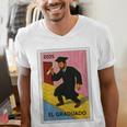 Mexican For Graduation 2025 El Graduado Premium Tri-Blend Men's V-Neck T-Shirt
