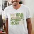 Mini Van Mega Fun Mom Dad T-Shirt Men's V-Neck T-Shirt