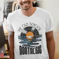 Music Old School Nostalgia Record Men's V-Neck T-Shirt Music Old School Nostalgia Record Men's V-Neck T-Shirt