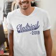 New Electrical Engineer Est 2019 Graduation Men's V-Neck T-Shirt