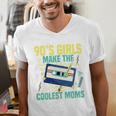 Nineties Girls Make The Coolest Moms Nostalgia 90s Mom Men's V-Neck T-Shirt Nineties Girls Make The Coolest Moms Nostalgia 90s Mom Men's V-Neck T-Shirt