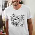 Nostalgia By EvanTube Roll The Dice Men's V-Neck T-Shirt Nostalgia By EvanTube Roll The Dice Men's V-Neck T-Shirt