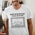 Do Not Tap On The Glass Sound Booth Introvert Men's V-Neck T-Shirt Do Not Tap On The Glass Sound Booth Introvert Men's V-Neck T-Shirt