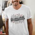 Overstimulated – Introvert Floral Saying Men's V-Neck T-Shirt Overstimulated – Introvert Floral Saying Men's V-Neck T-Shirt