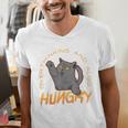 Overthinking And Also Hungry Introverted Overthinker Men's V-Neck T-Shirt