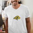Pace University Setters Arched Dad Men's V-Neck T-Shirt