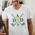 Par Dad Golf Matching Golfing Quote Party Pocket Men's V-Neck T-Shirt Par Dad Golf Matching Golfing Quote Party Pocket Men's V-Neck T-Shirt