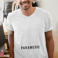 Paramedic School Graduation TShirt For Paramedic Busted Men's V-Neck T-Shirt