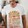 BE PATIENT I'M FROM THE 1900s FUNNY GROOVY Men's V-Neck T-Shirt