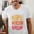 People Person Repellant Introvert Premium Men's V-Neck T-Shirt