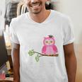 Pink I Graduated From Elementary Graduation Men's V-Neck T-Shirt