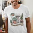 Plant Introvert Gardener Houseplant Botanical Women Men Kids Men's V-Neck T-Shirt