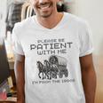Please-Be-Patient-With-Me I'm From The 1900s Men's V-Neck T-Shirt