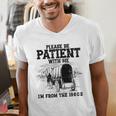 Please Patient I'm From The 1900s Boomer Memes Premium Men's V-Neck T-Shirt