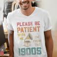 Please Be Patient With Me I'm From The 1900s Cool Gramophone Premium Men's V-Neck T-Shirt Please Be Patient With Me I'm From The 1900s Cool Gramophone Premium Men's V-Neck T-Shirt