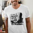 Please Be Patient With Me I'm From The 1900s Covered Wagon Men's V-Neck T-Shirt