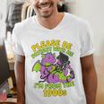 Please Be Patient I'm From The 1900s Dragon Men Women Premium Tri-Blend Men's V-Neck T-Shirt