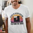 Please Be Patient With Me I'm From The 1900s Floppy Disk Men's V-Neck T-Shirt Please Be Patient With Me I'm From The 1900s Floppy Disk Men's V-Neck T-Shirt