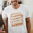 Please Be Patient I'm From The 1900s Groovy Women Premium Men's V-Neck T-Shirt
