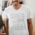 Please Be Patient I'm From The 1900s Over The Hill Premium Tri-Blend Men's V-Neck T-Shirt