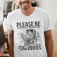 Please Be Patient I'm From The 1900s Horse Drawn Wagon Gifts Premium Men's V-Neck T-Shirt Please Be Patient I'm From The 1900s Horse Drawn Wagon Gifts Premium Men's V-Neck T-Shirt