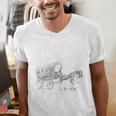 Please Be Patient With Me I'm From The 1900s Middle Aged Men's V-Neck T-Shirt