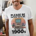 Please Be Patient I'm From The 1900s Retro Computer Geek Men's V-Neck T-Shirt Please Be Patient I'm From The 1900s Retro Computer Geek Men's V-Neck T-Shirt