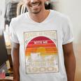 Please Be Patient I'm From The 1900s Sunset Vintage Wagon Premium Men's V-Neck T-Shirt Please Be Patient I'm From The 1900s Sunset Vintage Wagon Premium Men's V-Neck T-Shirt