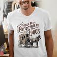 Please Be Patient With Me I'm From The 1900s Vintage Funny Men's V-Neck T-Shirt