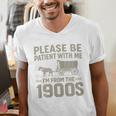 Please Be Patient I'm From The 1900s Vintage Over The Hill Premium Tri-Blend Men's V-Neck T-Shirt Please Be Patient I'm From The 1900s Vintage Over The Hill Premium Tri-Blend Men's V-Neck T-Shirt