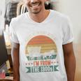 Please Be Patient With Me I'm From The 1900s Vintage Humor Premium Men's V-Neck T-Shirt